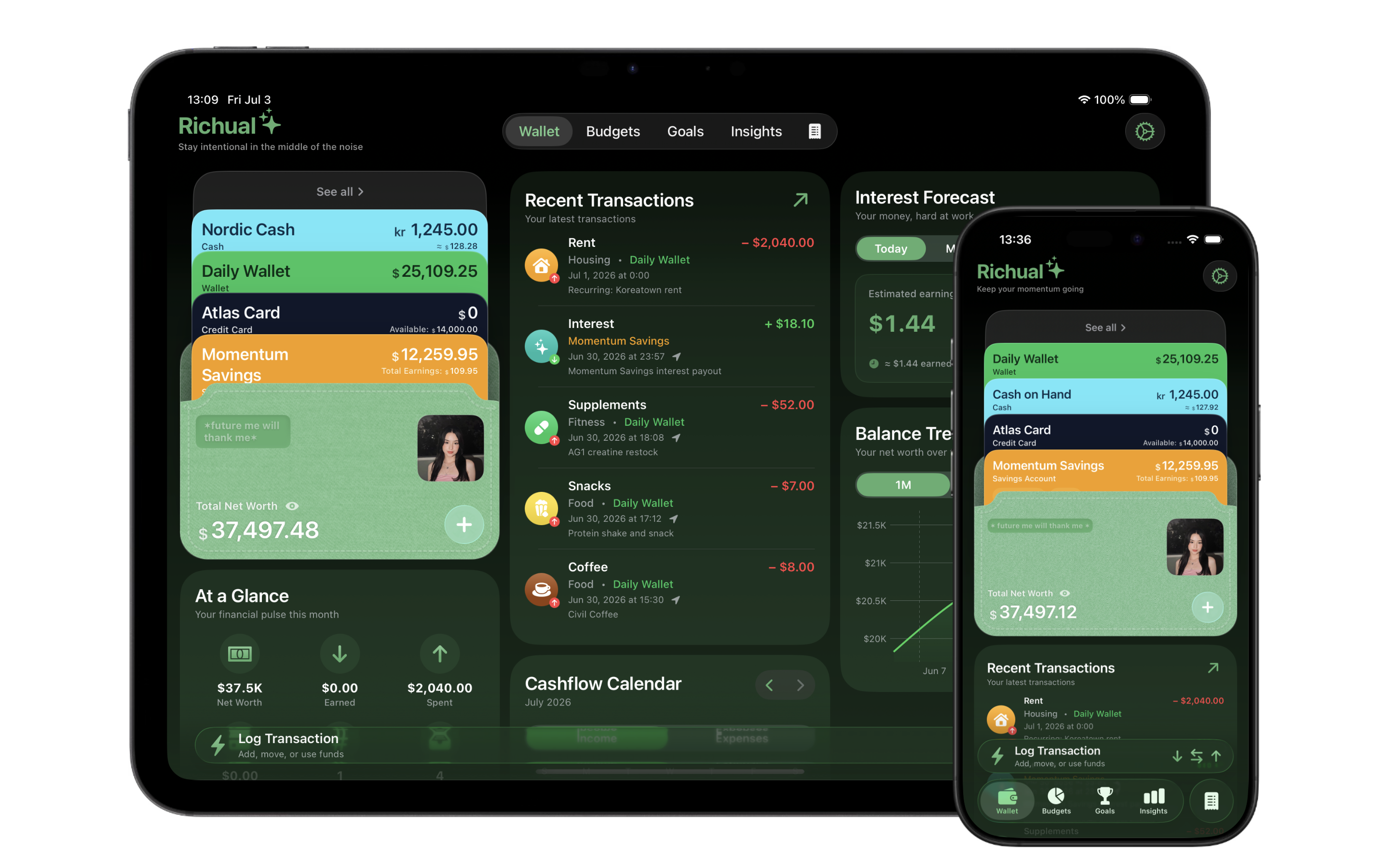 Richual app screenshot